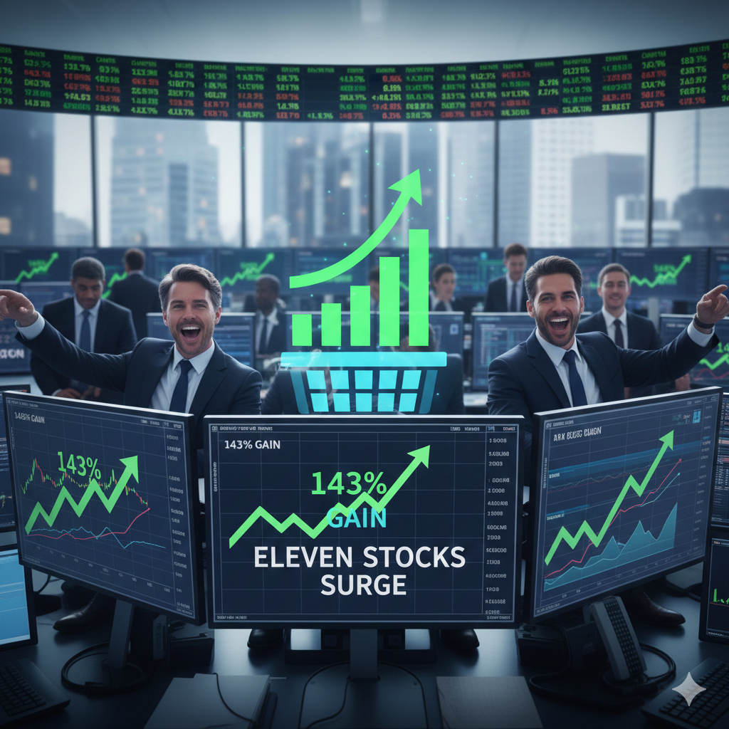 Eleven Stocks Held by Single Mutual Fund Scheme Surge Up to 143%