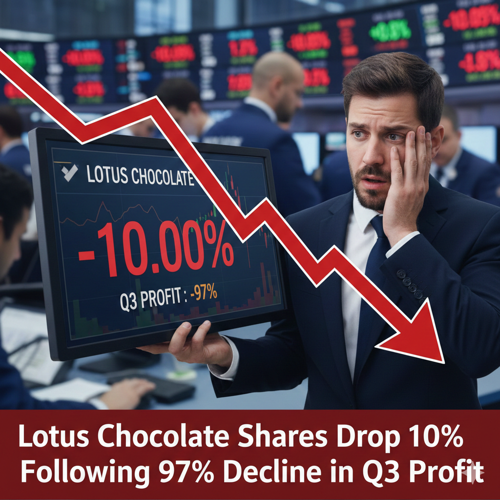 Lotus Chocolate Shares Drop 10% Following 97% Decline in Q3 Profit