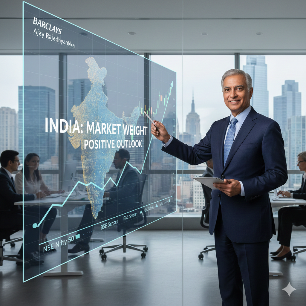 Barclays’ Ajay Rajadhyaksha Recommends Market Weight Exposure to India on Positive Outlook