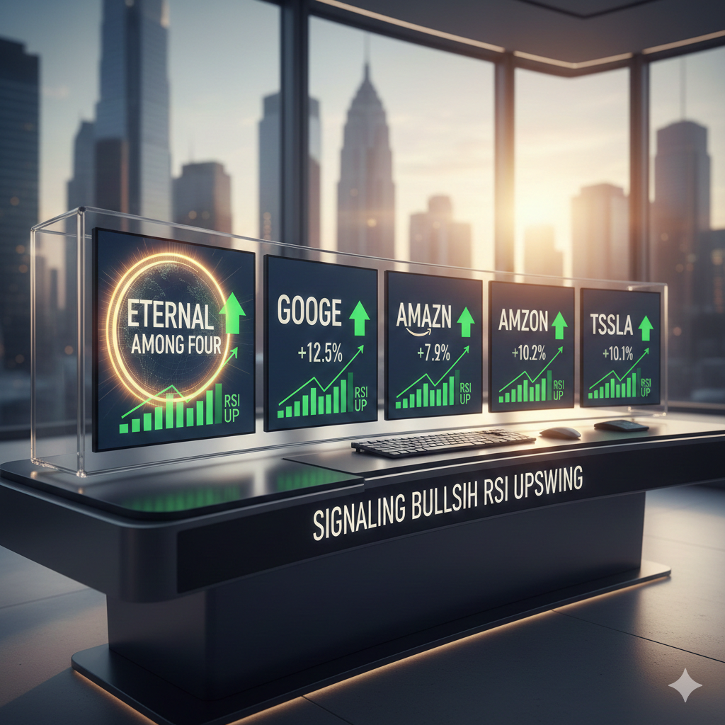 Eternal Among Four Stocks Signaling Bullish RSI Upswing