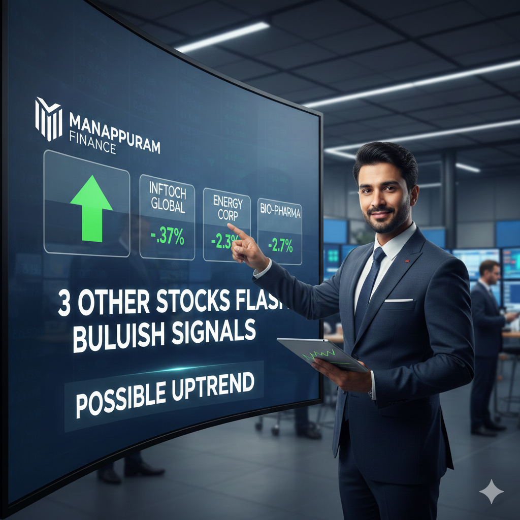Manappuram Finance, 3 other stocks flash bullish signals, possible uptrend