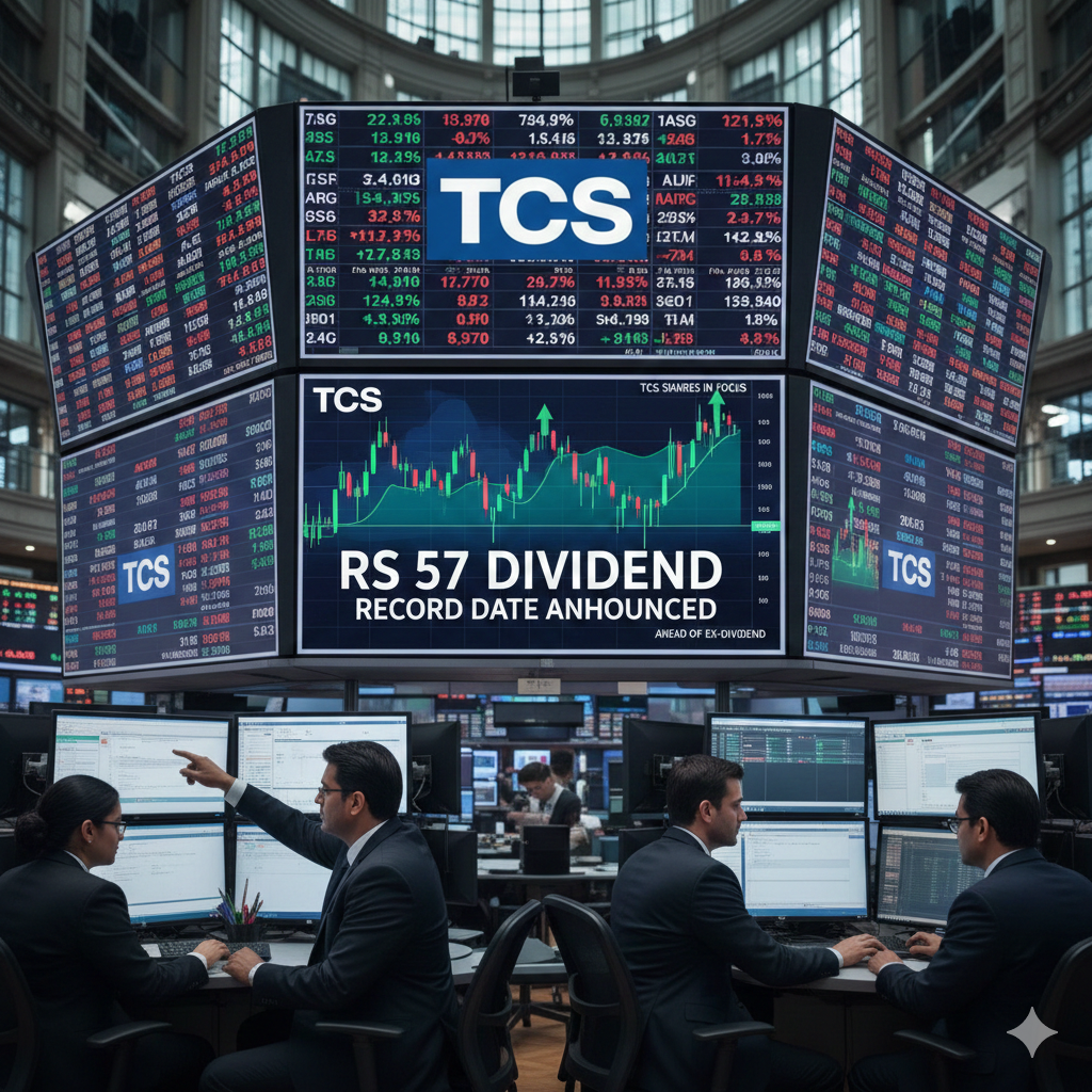 TCS shares in focus ahead of record date for Rs 57 dividend