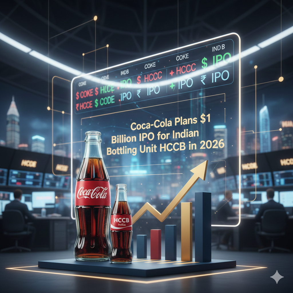 Coca-Cola Plans $1 Billion IPO for Indian Bottling Unit HCCB in 2026