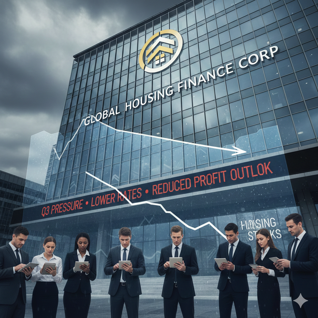 Large Housing Finance Companies Face Q3 Pressure Amid Lower Interest Rates