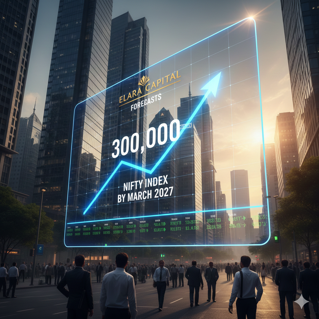 Elara Capital Forecasts Nifty Index to Reach 30,000 by March 2027