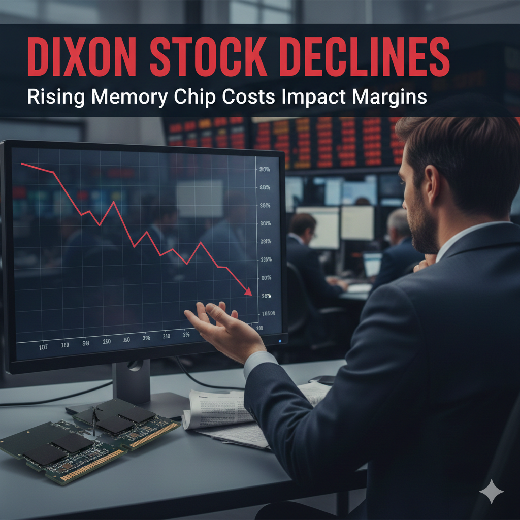 Dixon Stock Declines as Rising Memory Chip Costs Impact Margins