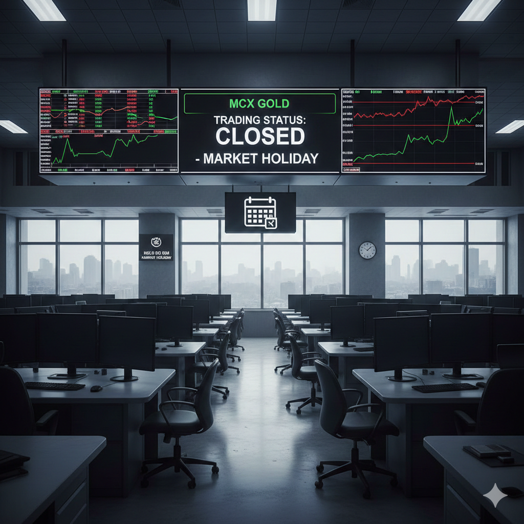 MCX Gold and Silver Trading Status During Market Holiday