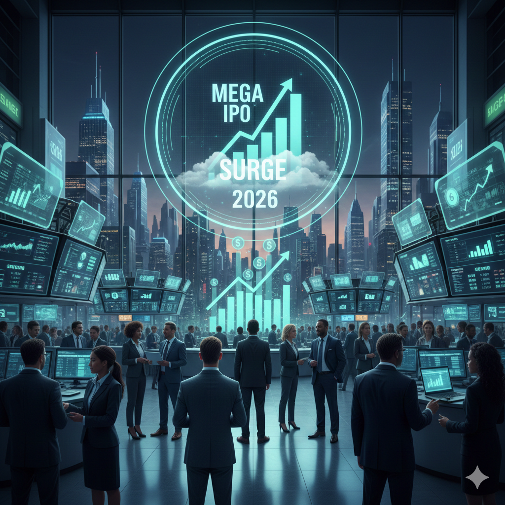 Mega IPO activity expected to surge in 2026.