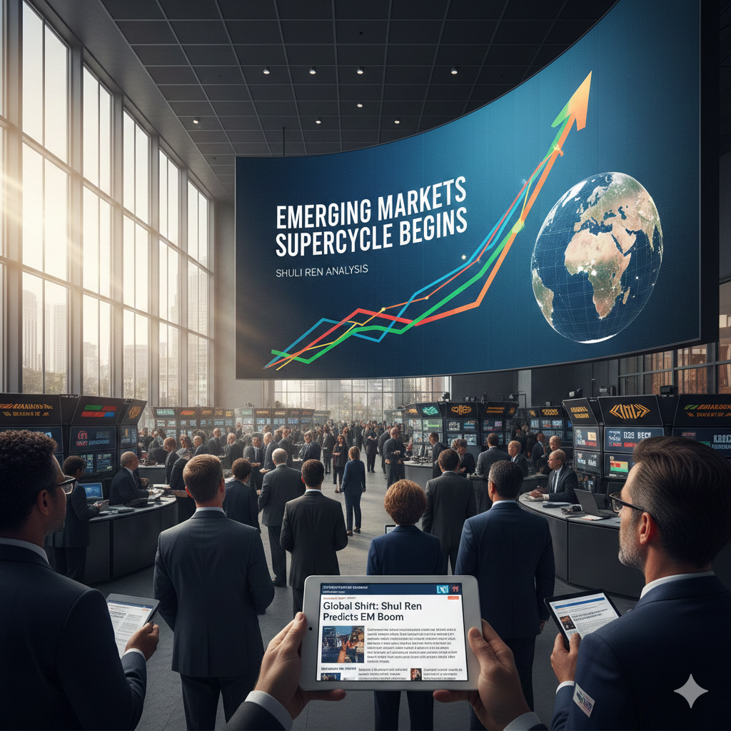 Emerging markets supercycle begins, according to Shuli Ren analysis.