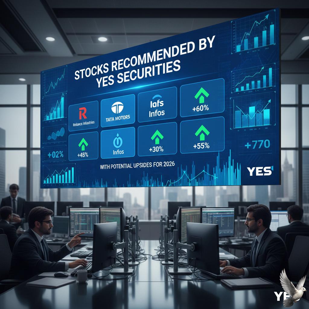 Stocks Recommended by YES Securities with Potential Upsides for 2026