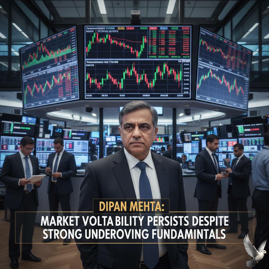 Dipan Mehta: Market Volatility Persists Despite Strong Underlying Fundamentals