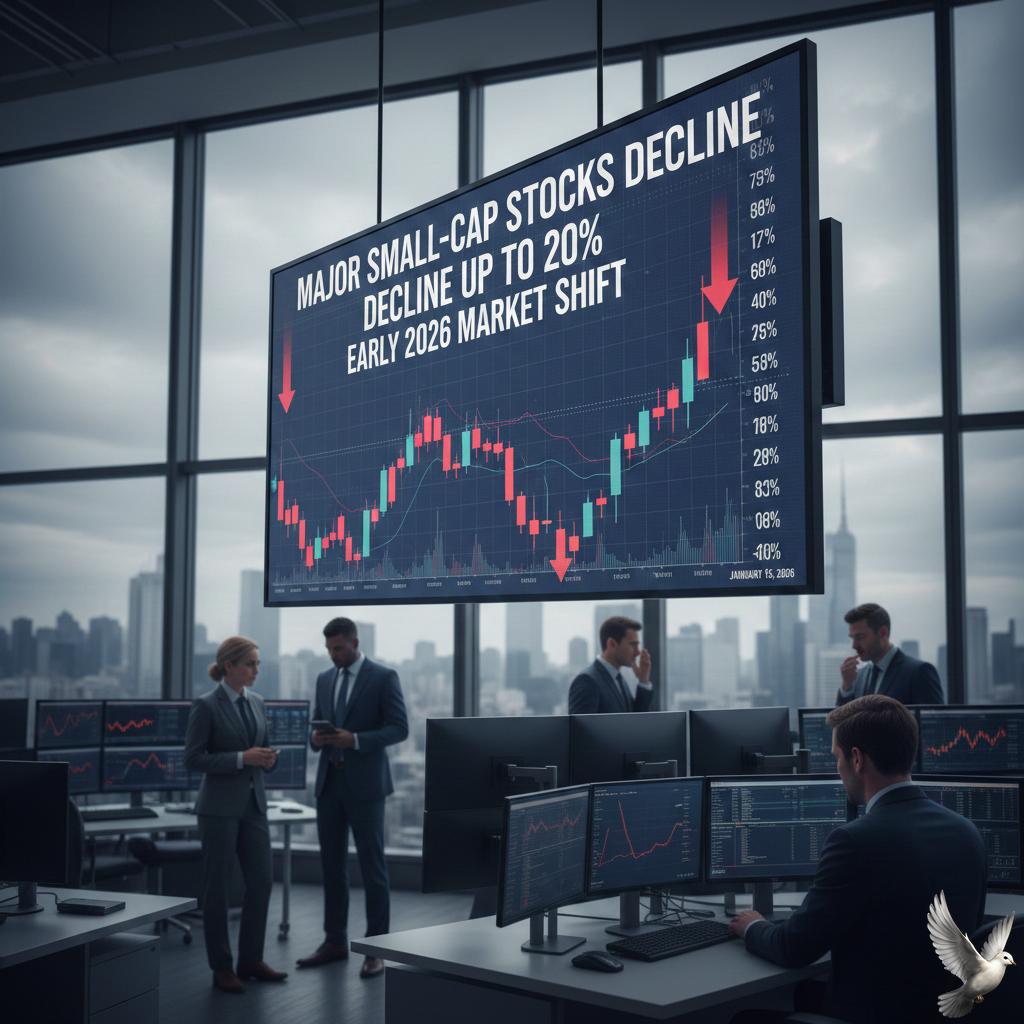 Major Small-Cap Stocks Decline Up to 20% in Early 2026 Market Shift