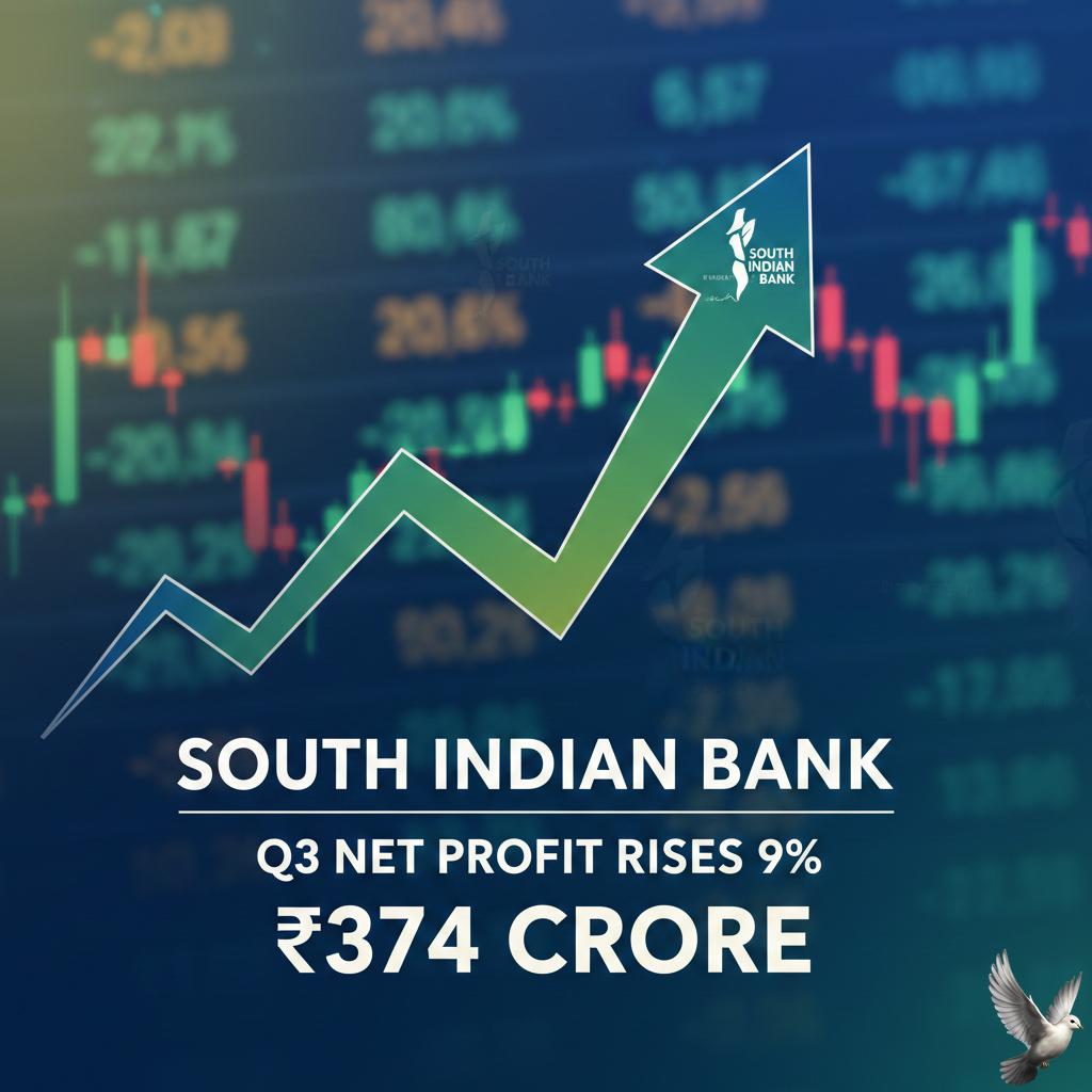 South Indian Bank Q3 Net Profit Rises 9% to ₹374 Crore