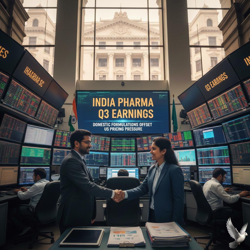 Domestic Formulations to Offset US Pricing Pressure on Indian Pharma Q3 Earnings