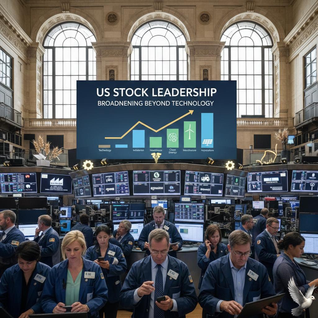 US Stock Leadership Expected to Broaden Beyond Technology Sector