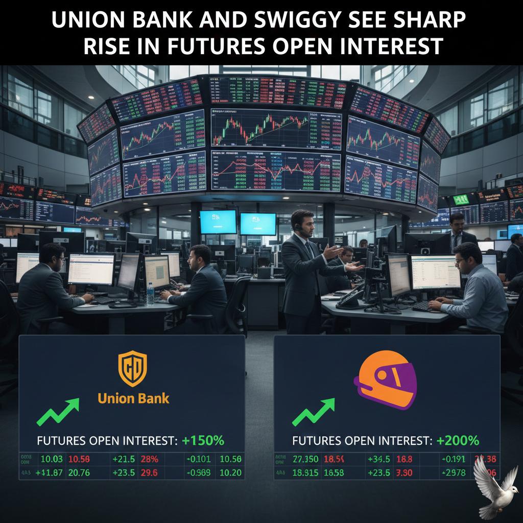 Union Bank and Swiggy see sharp rise in futures open interest
