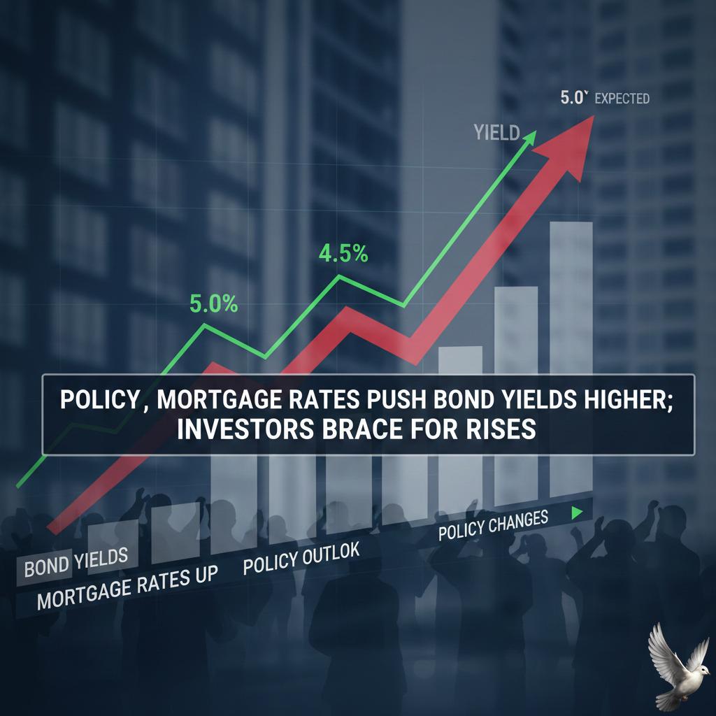 Policy, Mortgage Rates Push Bond Yields Higher; Investors Brace for Rises.