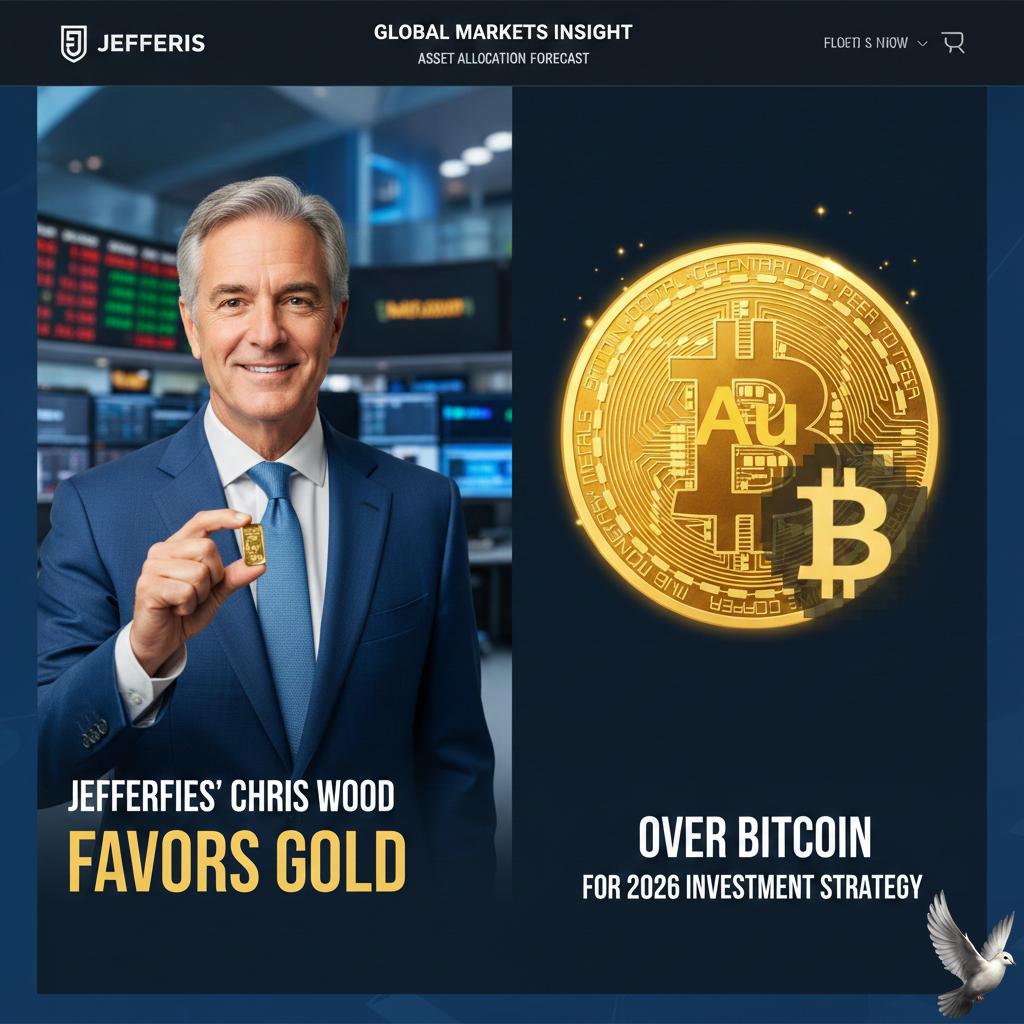 Jefferies' Chris Wood Favors Gold Over Bitcoin for 2026 Investment Strategy