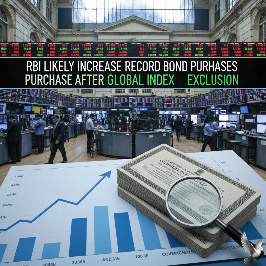 RBI Likely to Increase Record Bond Purchases After Global Index Exclusion