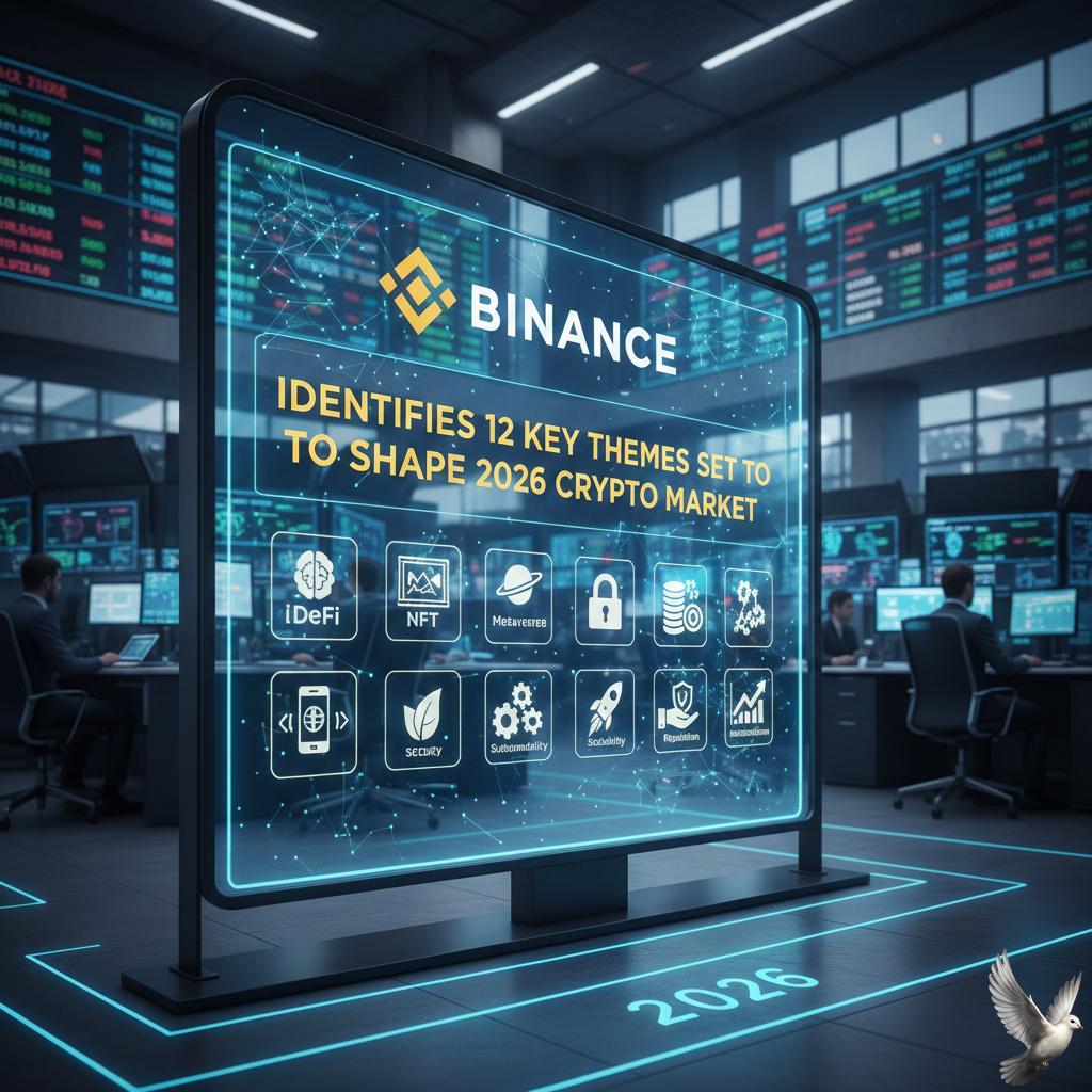 Binance Identifies 12 Key Themes Set to Shape 2026 Crypto Market
