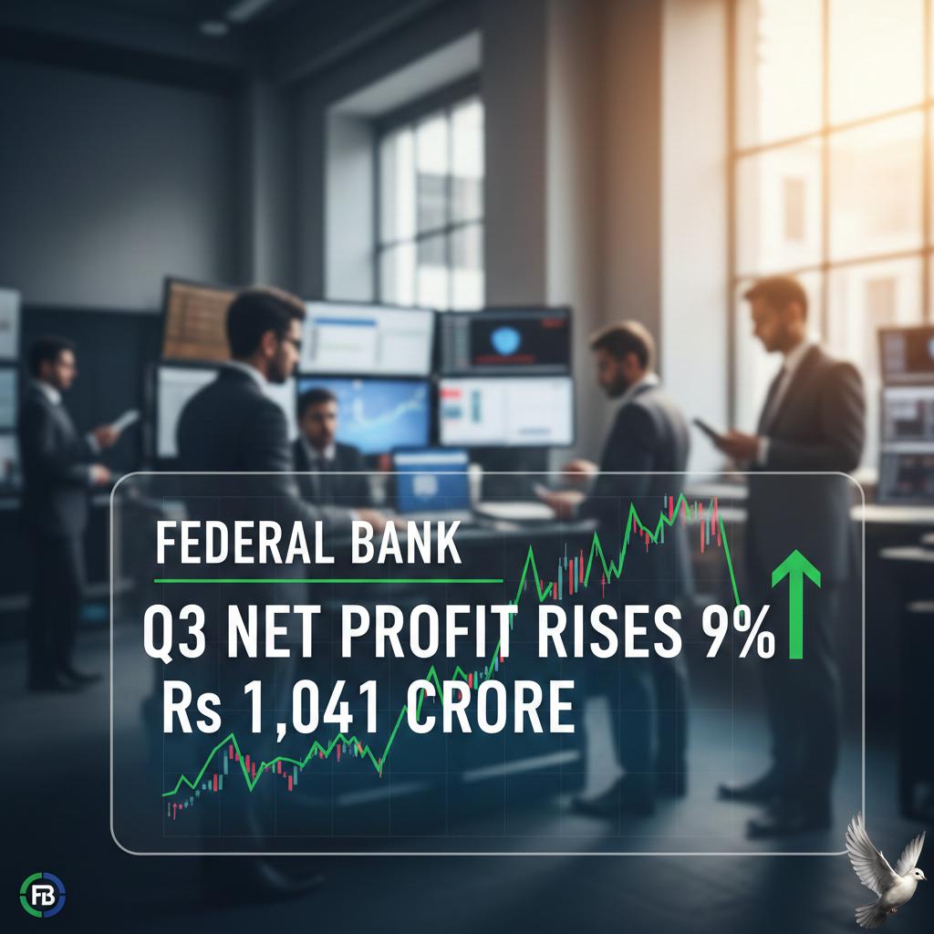 Federal Bank Q3 Net Profit Rises 9% to Rs 1,041 Crore