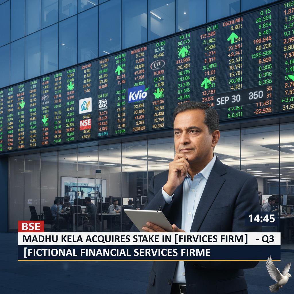 Madhu Kela Acquires Stake in Financial Services Firm During Third Quarter