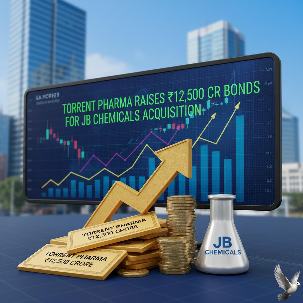 Torrent Pharma Raises ₹12,500 Crore via Bonds to Fund JB Chemicals Acquisition