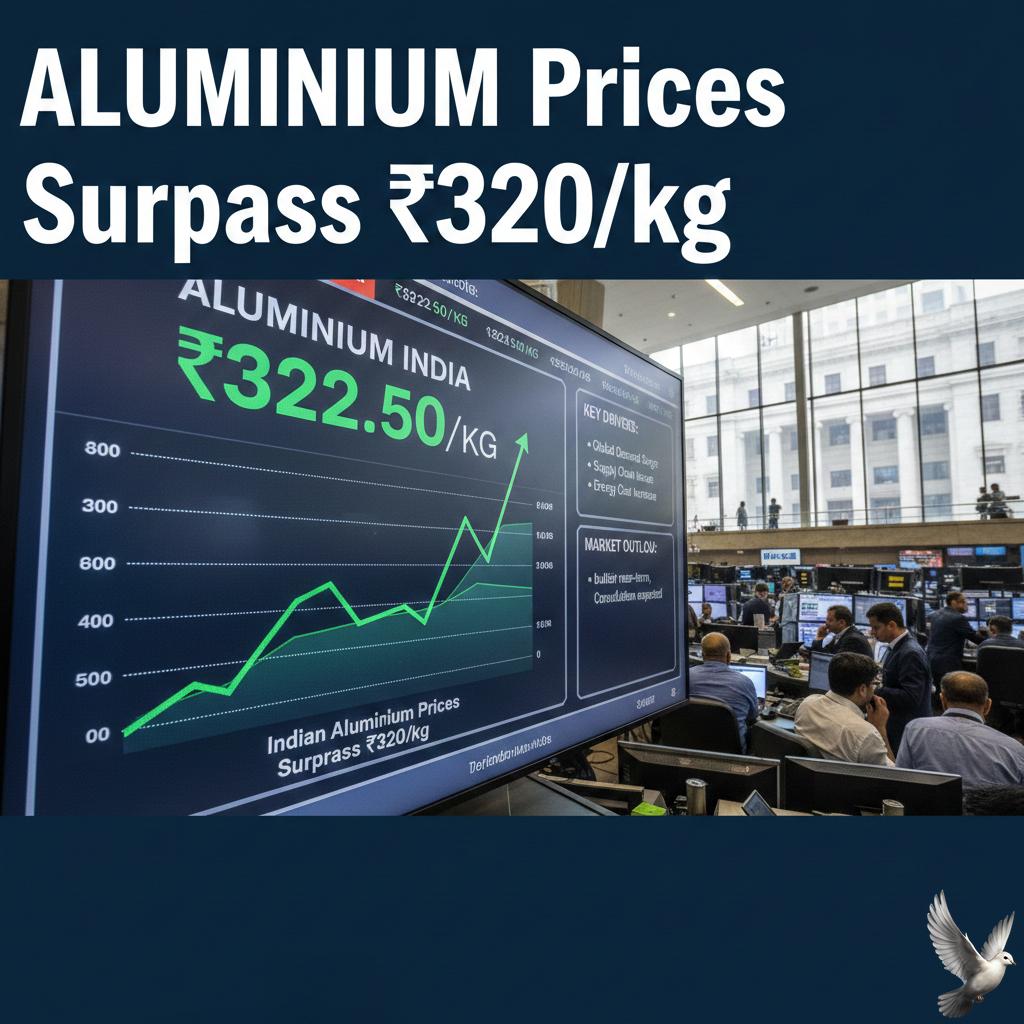 Indian Aluminium Prices Surpass ₹320/kg: Key Drivers and Market Outlook