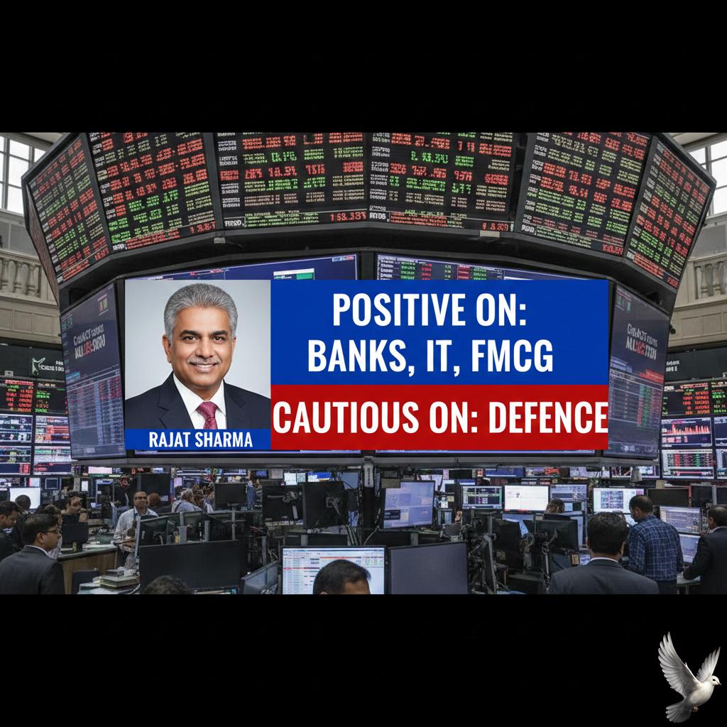 Rajat Sharma Positive on Banks, IT, FMCG; Cautious on Defence
