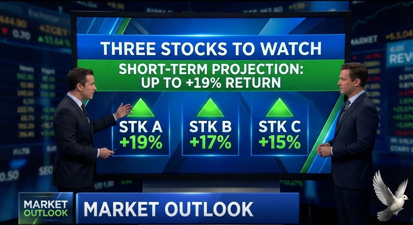 Three Stocks Projected to Return Up to 19% in the Short Term