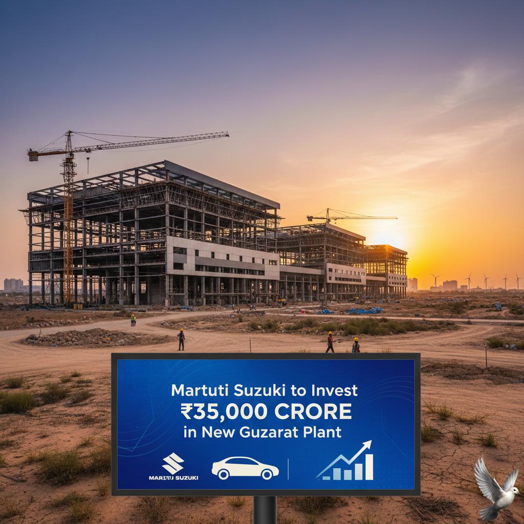 Maruti Suzuki to Invest Rs 35,000 Crore in New Gujarat Plant