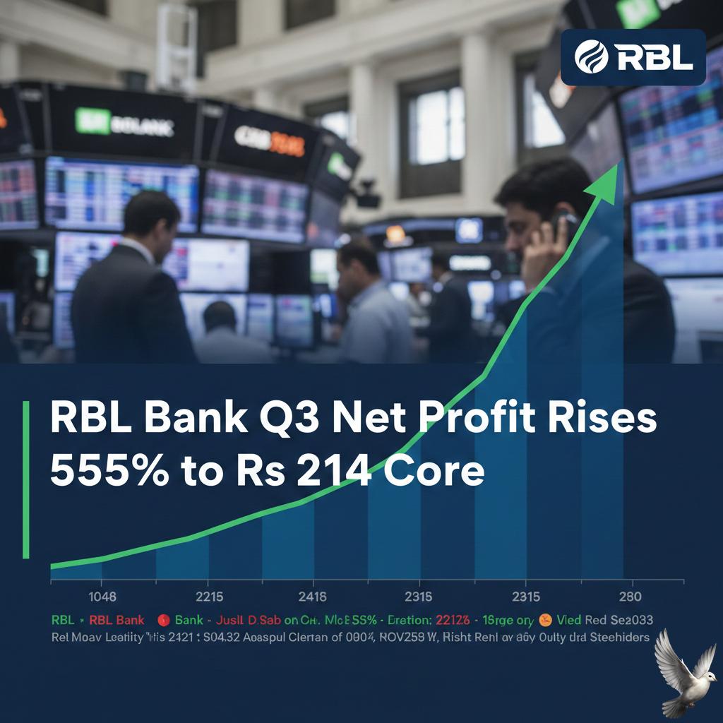 RBL Bank Q3 Net Profit Rises 555% to Rs 214 Crore
