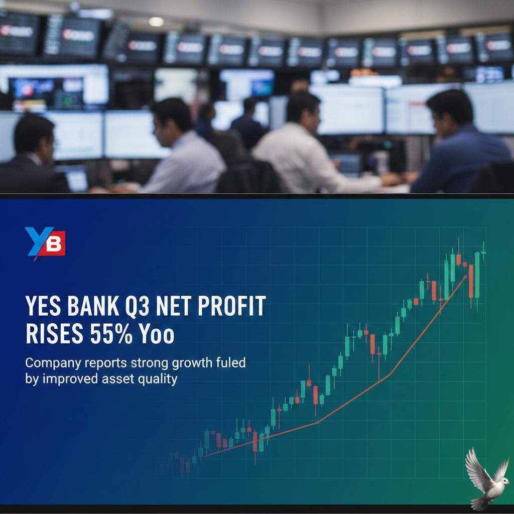 Yes Bank Q3 Net Profit Rises 55% YoY