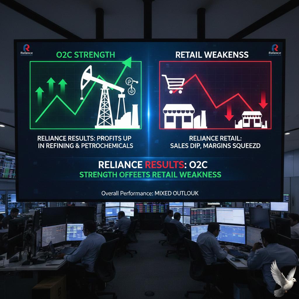 Reliance Results: O2C Strength Offsets Retail Weakness