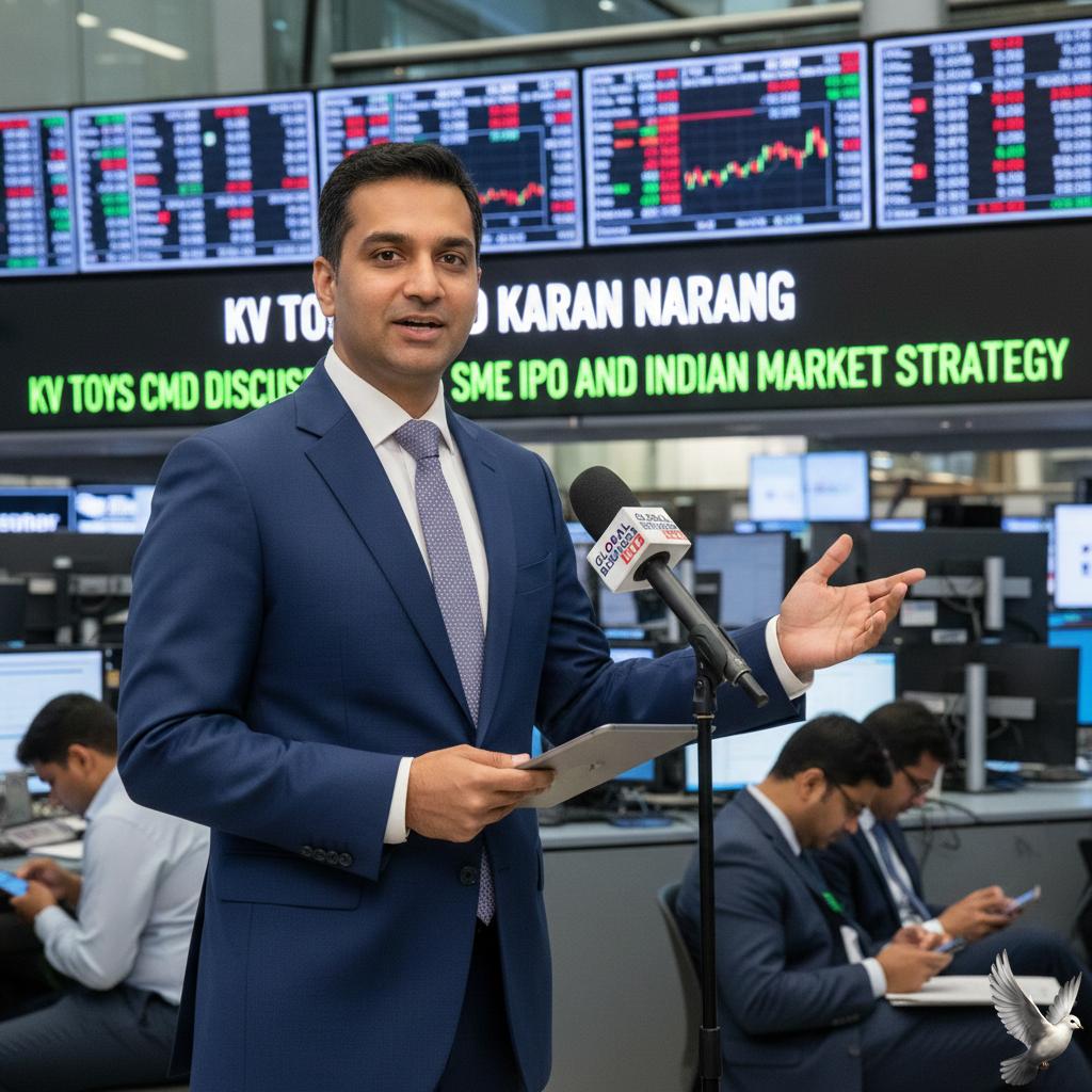 KV Toys CMD Karan Narang Discusses SME IPO and Indian Market Strategy