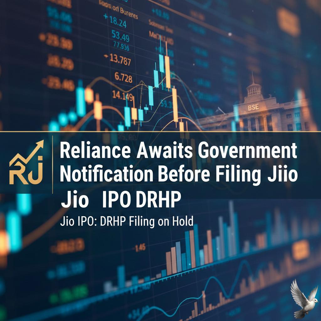 Reliance Awaits Government Notification Before Filing Jio IPO DRHP