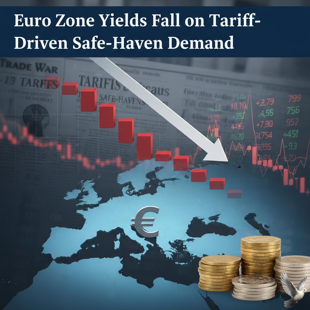 Euro Zone Yields Fall on Tariff-Driven Safe-Haven Demand
