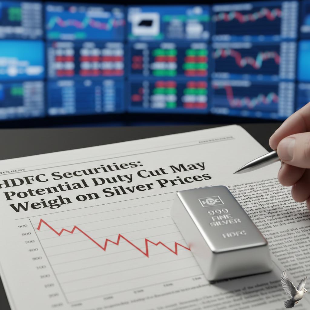 HDFC Securities: Potential Duty Cut May Weigh on Silver Prices