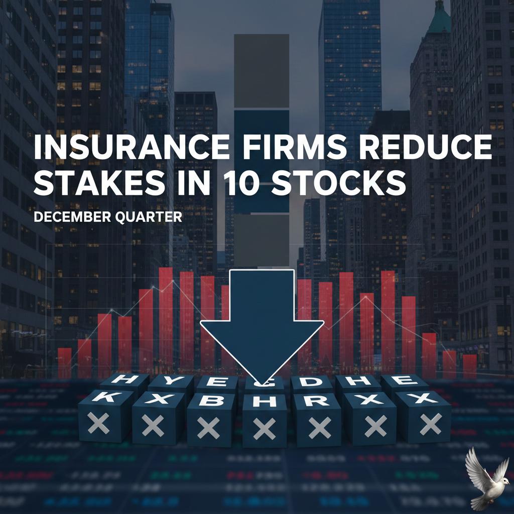 Insurance Firms Reduce Stakes in 10 Stocks During December Quarter