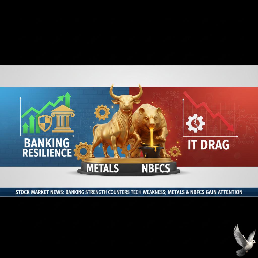 Banking Resilience Offsets IT Drag; Metals and NBFCs in Focus