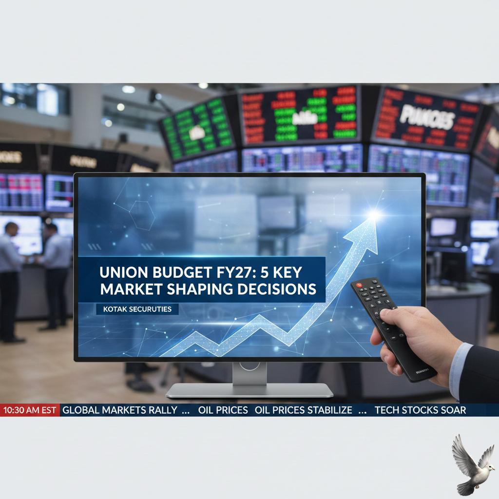 Union Budget FY27: 5 Key Market Shaping Decisions (Kotak Securities)