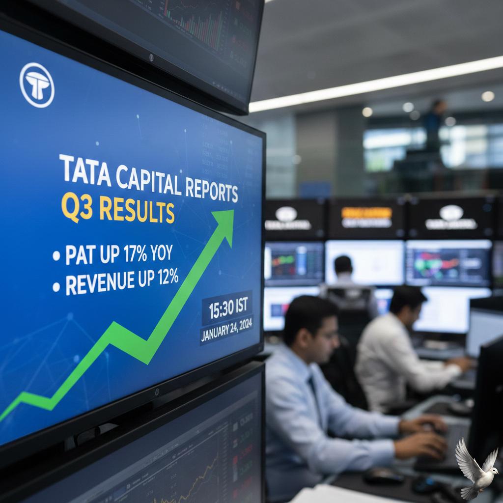 Tata Capital Reports Q3 Results: PAT Up 17% YoY, Revenue Up 12%