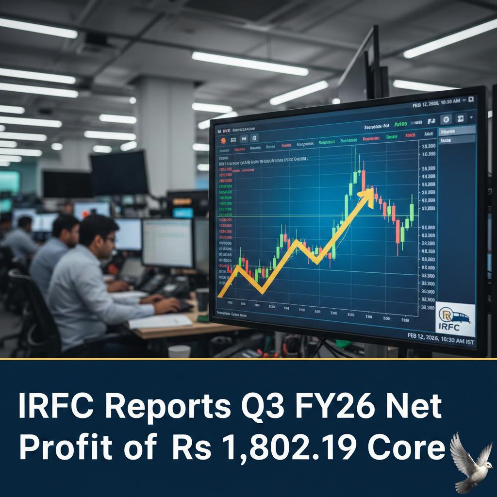 IRFC Reports Q3 FY26 Net Profit of Rs 1,802.19 Crore