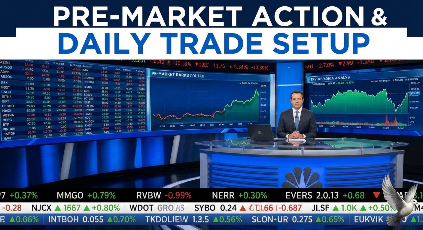 Pre-Market Action and Daily Trade Setup