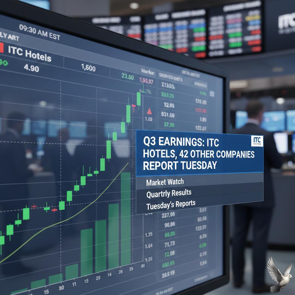 Q3 Earnings: ITC Hotels, 42 Other Companies Report Tuesday
