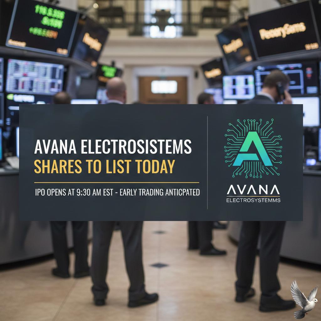 Avana Electrosystems Shares to List Today