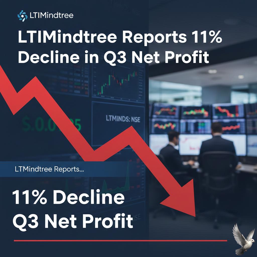 LTIMindtree Reports 11% Decline in Q3 Net Profit