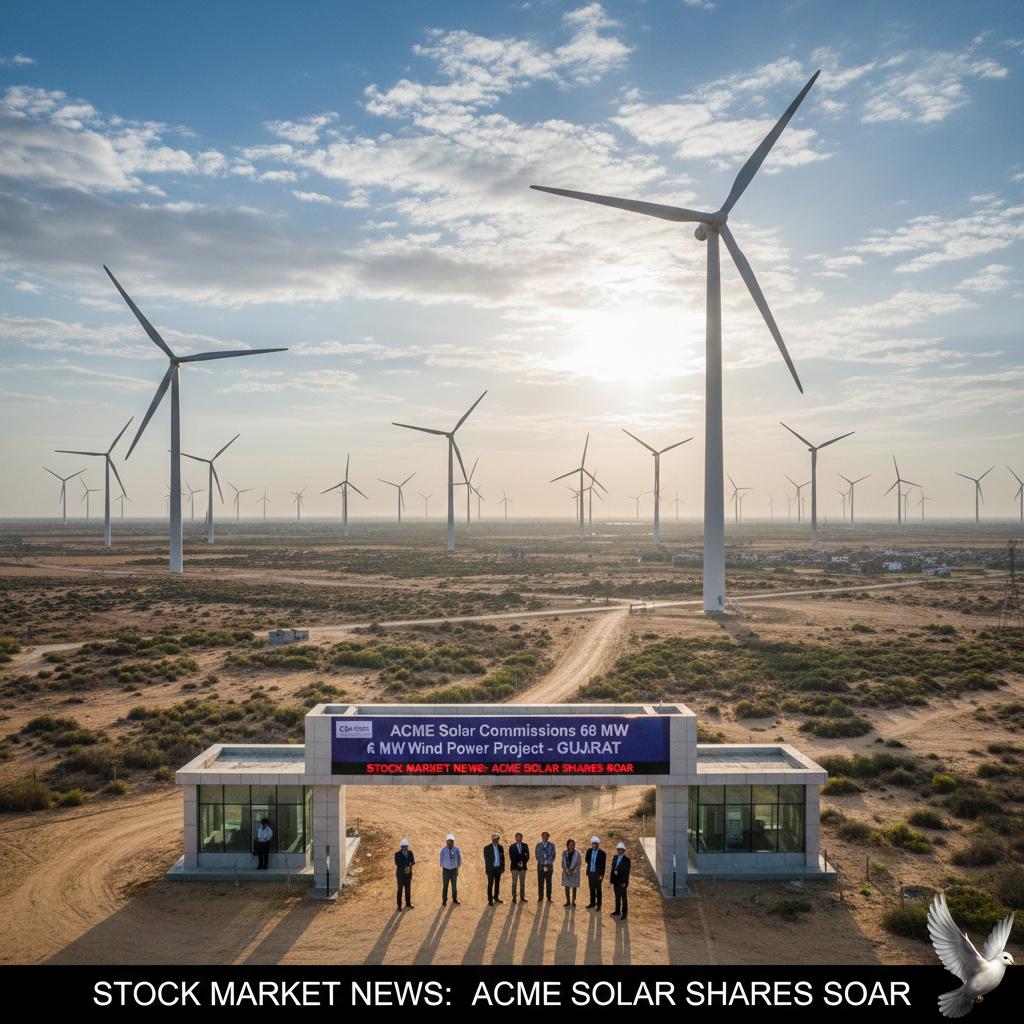 ACME Solar Commissions 68 MW Wind Power Project in Gujarat