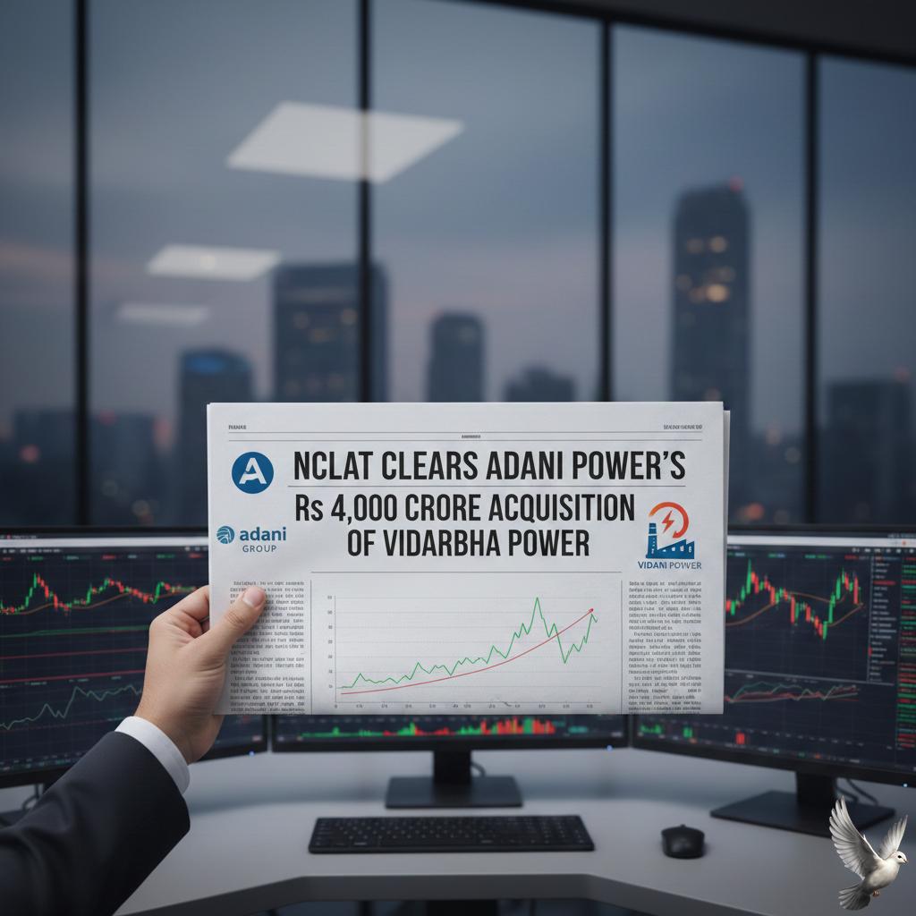 NCLAT Clears Adani Power's Rs 4,000 Crore Acquisition of Vidarbha Power
