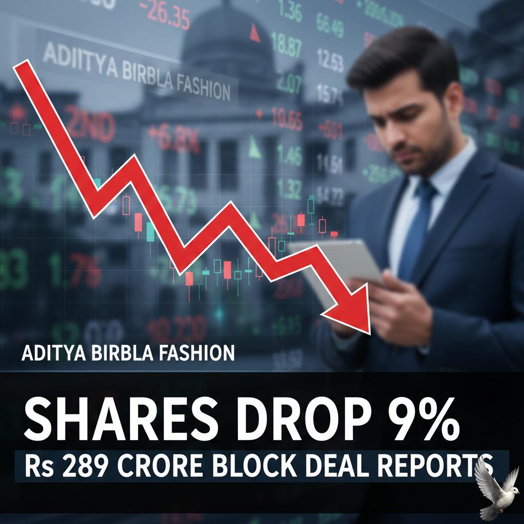 Aditya Birla Fashion Shares Drop 9% Amid Reports of Rs 289 Crore Block Deal